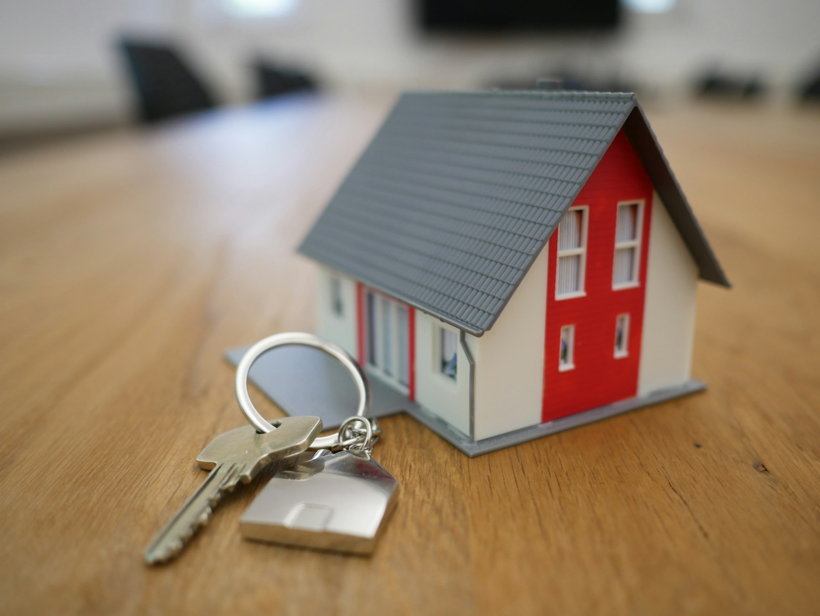 Keys handed over at a home closing